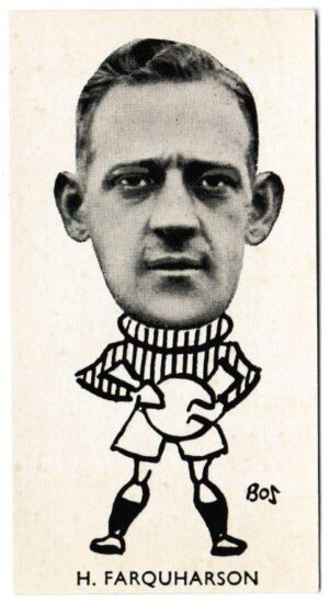Sinclair (John) - 'Well Known Footballers - Scottish' (1938) - Card #26 - H. Farquharson (Dunfermline)