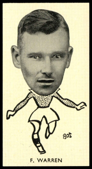 Sinclair - 'Well Known Footballers - Scottish' (1938) - F. Warren (Heart of Midlothian)