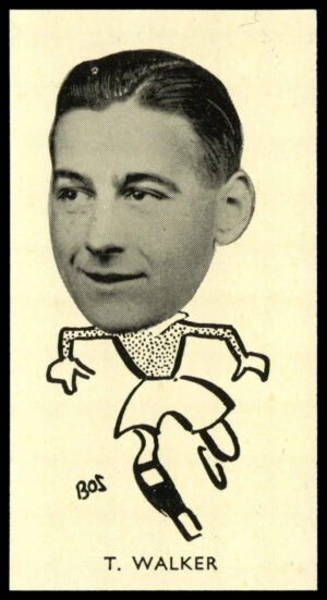Sinclair - 'Well Known Footballers - Scottish' (1938) - T. Walker (Heart of Midlothian)
