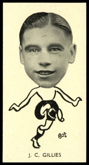 Sinclair - 'Well Known Footballers - Scottish' (1938) - J.C. Gillies (Clyde)