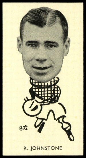 Sinclair - 'Well Known Footballers - Scottish' (1938) - R. Johnstone (Partick Thistle)
