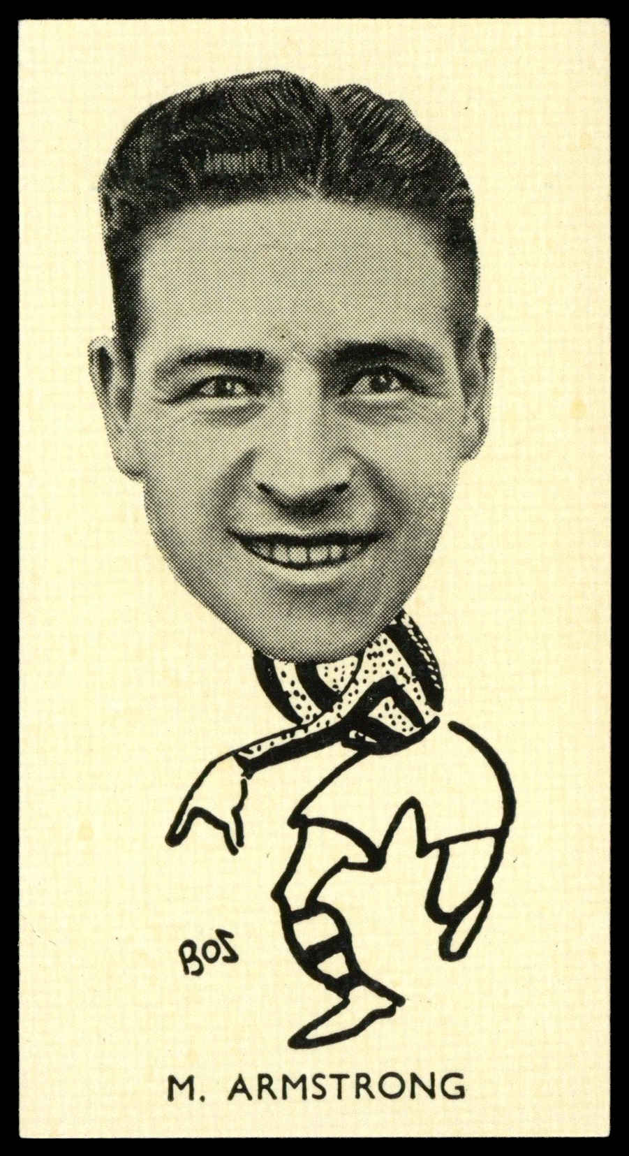 Sinclair - 'Well Known Footballers - Scottish' (1938) - M. Armstrong (Aberdeen) Sinclair - 'Well Known Footballers - Scottish' (1938) - M. Armstrong (Aberdeen)