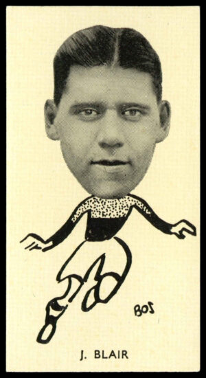 Sinclair - 'Well Known Footballers - Scottish' (1938) - J. Blair (Motherwell)