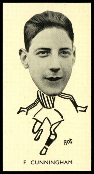 Sinclair - 'Well Known Footballers - Scottish' (1938) - F. Cunningham (St. Mirren)
