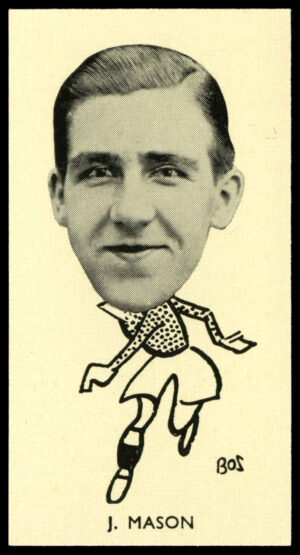 Sinclair - 'Well Known Footballers - Scottish' (1938) - J. Mason (Third Lanark)