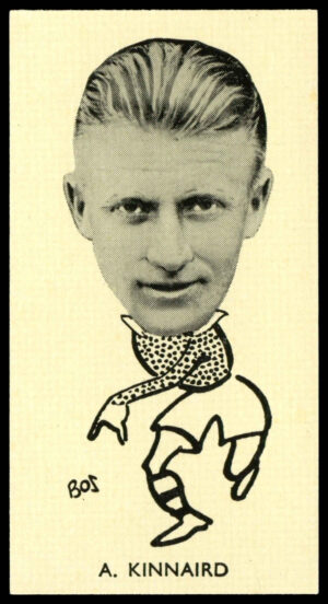 Sinclair - 'Well Known Footballers - Scottish' (1938) - A. Kinnaird (Third Lanark)