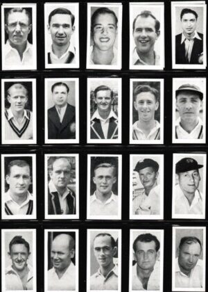 Kane - '1956 Cricketers (B&W)' - Complete Set Kane - '1956 Cricketers (B&W)' - Complete Set