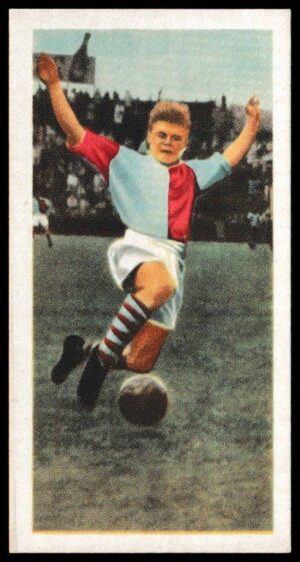 Kane - 'International Football Stars' (1957) - Card #24 - Over Anderson (Denmark)