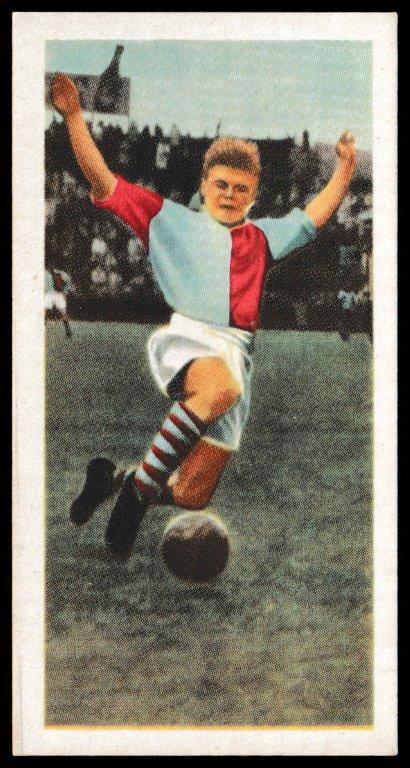 Kane - 'International Football Stars' (1957) - Card #24 - Over Anderson (Denmark) Kane - 'International Football Stars' (1957) - Card #24 - Over Anderson (Denmark)