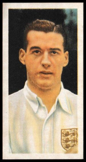 Kane - 'International Football Stars' (1957) - Card #7 - Nat Lofthouse (Bolton Wanderers)