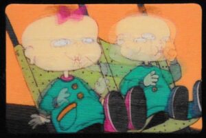 Kellogg's - 'Rugrats 3D' (1996) - Card #2 - You Lick it