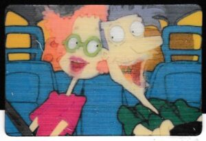 Kellogg's - 'Rugrats 3D' (1996) - Card #5 - Look at Tommy-kins