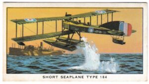Kellogg's - 'History of British Military Aircraft' (1963) - Card #3 - Short Seaplane Type I84