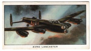 Kellogg's - 'History of British Military Aircraft' (1963) - Card #7 - Avro Lancaster