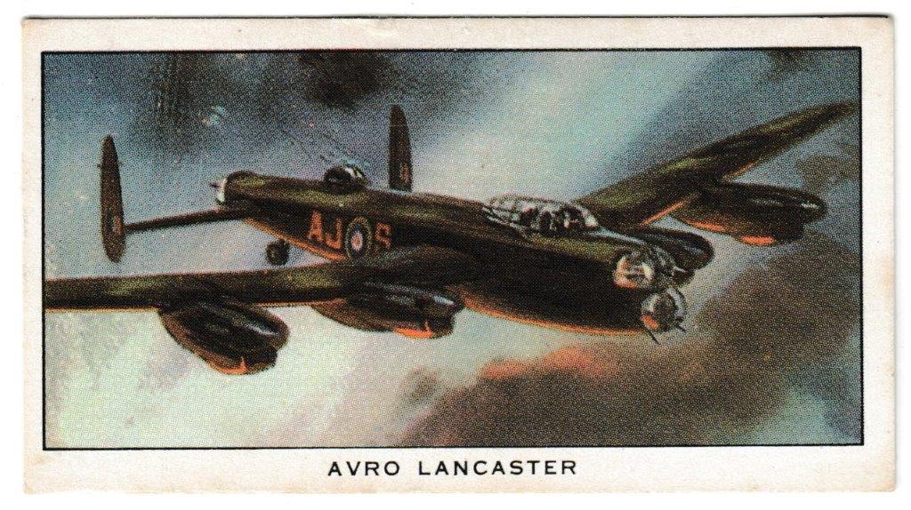 Kellogg's - 'History of British Military Aircraft' (1963) - Card #7 - Avro Lancaster Kellogg's - 'History of British Military Aircraft' (1963) - Card #7 - Avro Lancaster