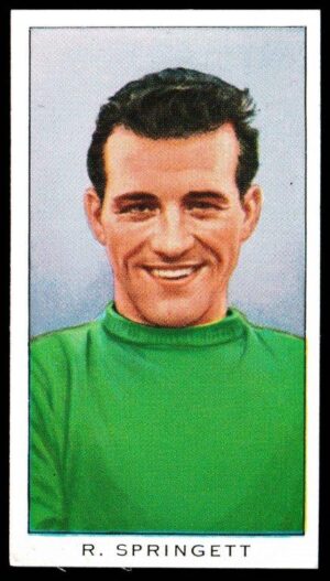 Kellogg's - 'International Soccer Stars' (1961) - Card #11 - R. Springett (West Brom)
