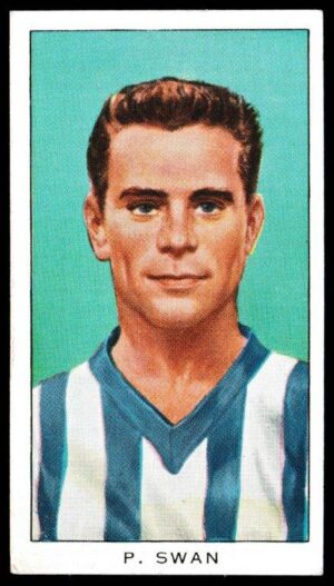 Kellogg's - 'International Soccer Stars' (1961) - Card #12 - P. Swan (Sheff Weds)