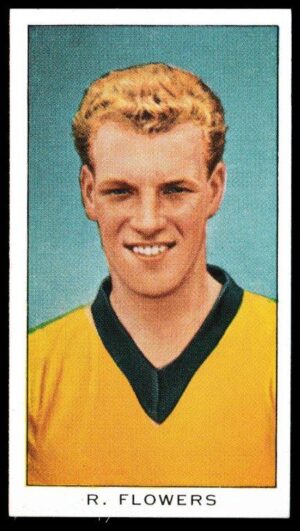 Kellogg's - 'International Soccer Stars' (1961) - Card #5 - R. Flowers (Wolves) Kellogg's - 'International Soccer Stars' (1961) - Card #5 - R. Flowers (Wolves)