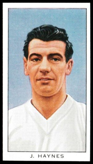 Kellogg's - 'International Soccer Stars' (1961) - Card #7 - J. Haynes (Fulham)