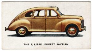 Kellogg's - 'Motor Cars (Colour)' (1949) - Card #34 - The 1.5 Litre Jowett Javelin