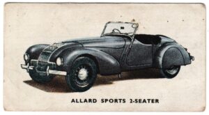 Kellogg's - 'Motor Cars (Colour)' (1949) - Card #5 - Allard Sports 3-Seater