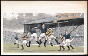 K.H. Bailey - 'Match Action Transfers' (1960) - Partick Thistle v Glasgow Rangers