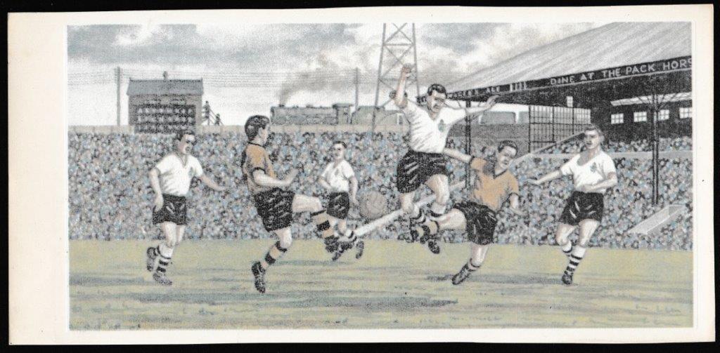K.H. Bailey - 'Match Action Transfers' (1960) - Wolves v Bolton Wanderers K.H. Bailey - 'Match Action Transfers' (1960) - Wolves v Bolton Wanderers