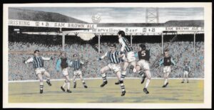 K.H. Bailey - 'Match Action Transfers' (1960) - West Brom v West Ham