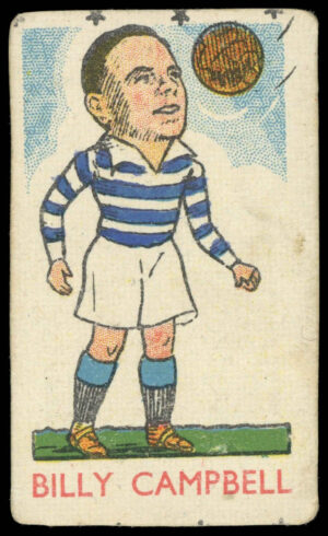 Kiddys - 'Football Stars (4* Die Cut)' (1948) - W. Campbell (Morton)