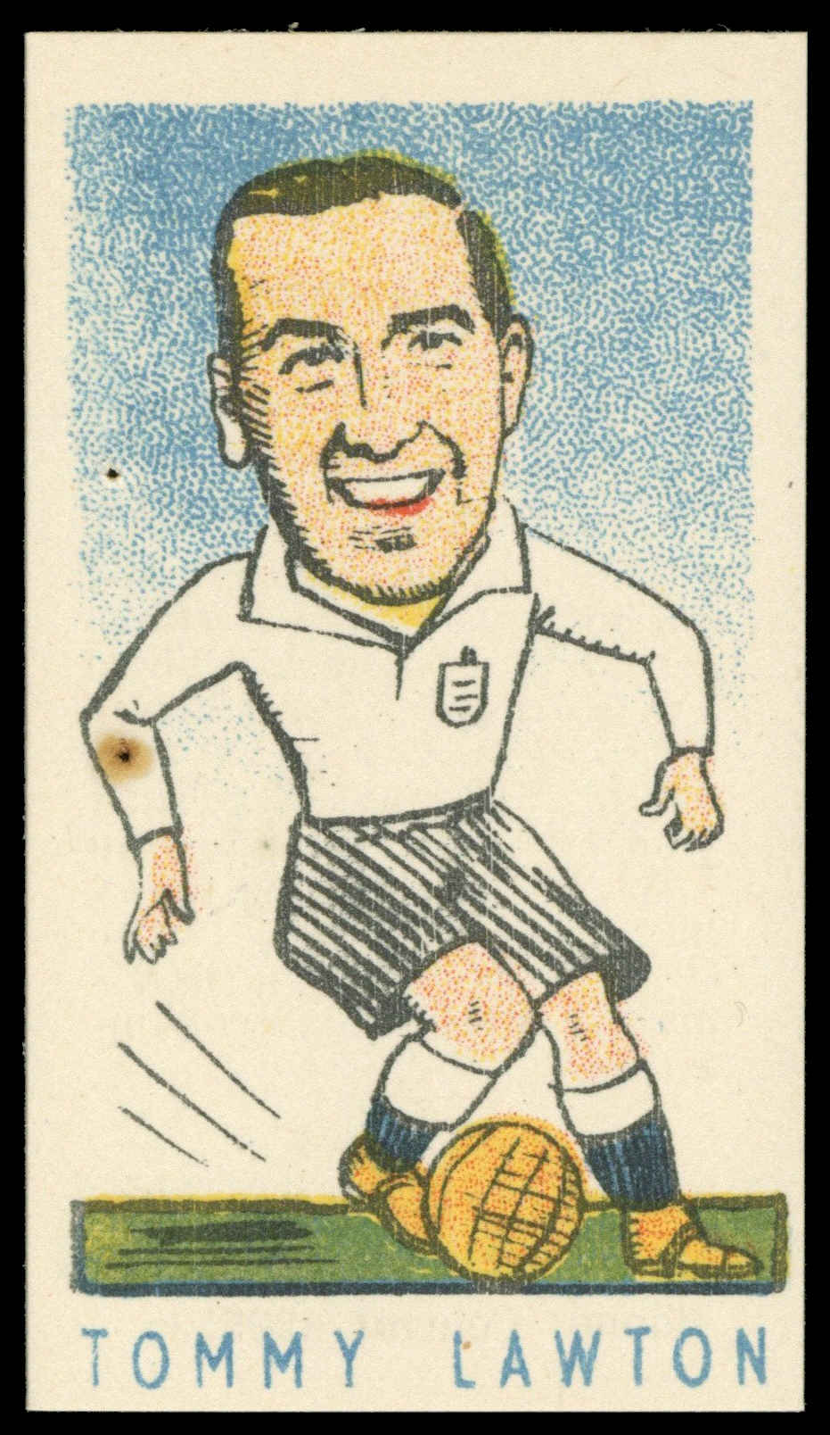 Kiddy's Favourites - Tommy Lawton (Notts County) - 'Popular Footballers' (c1950) Kiddy's Favourites - Tommy Lawton (Notts County) - 'Popular Footballers' (c1950)