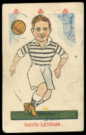 Kiddys - 'Popular Players (Shamrocks)' (1948) - D. Letham (Queens Park) Kiddys - 'Popular Players (Shamrocks)' (1948) - D. Letham (Queens Park)
