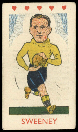 Kiddys - 'Popular Players (Hearts)' (1948) - Sweeney (Carlisle United)