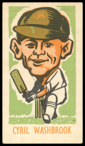 Kiddys - 'Popular Cricketers' (1948) - Cyril Washborook (Lancashire)