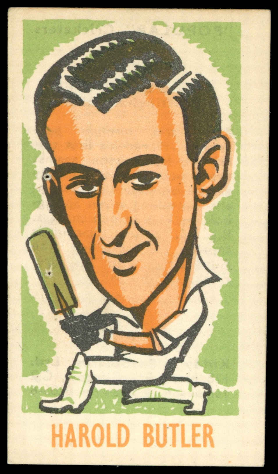 Kiddys - 'Popular Cricketers' (1948) - Harold Butler (Notts) Kiddys - 'Popular Cricketers' (1948) - Harold Butler (Notts)