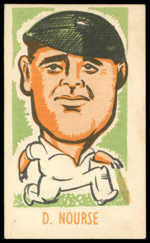 Kiddys - 'Popular Cricketers' (1948) - D. Nourse (Natal)