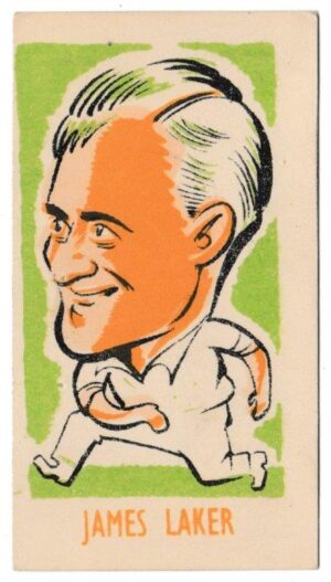 Kiddys - 'Popular Cricketers' (1948) - James Laker (Surrey)