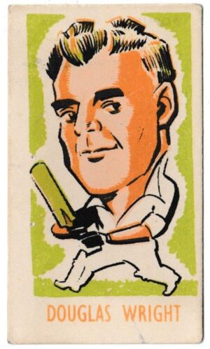 Kiddys - 'Popular Cricketers' (1948) - Douglas Wright (Kent) Kiddys - 'Popular Cricketers' (1948) - Douglas Wright (Kent)