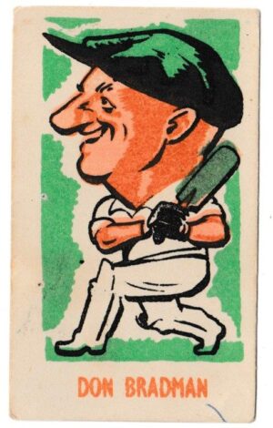 Kiddys - 'Popular Cricketers' (1948) - Don Bradman (South Australia)