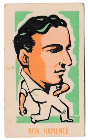 Kiddys - 'Popular Cricketers' (1948) - Ron Hamence (South Australia)