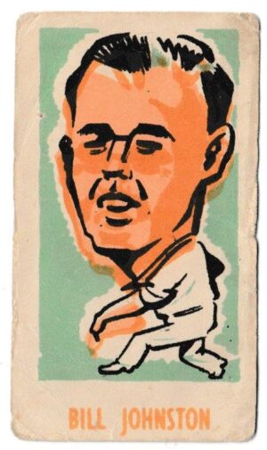 Kiddys - 'Popular Cricketers' (1948) - Bill Johnston (Victoria)