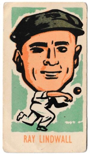 Kiddys - 'Popular Cricketers' (1948) - Ray Lindwall (New South Wales)