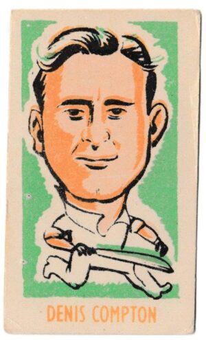 Kiddys - 'Popular Cricketers' (1948) - Denis Compton (Middlesex)