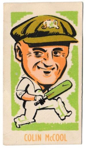Kiddys - 'Popular Cricketers' (1948) - Colin McCool (Queensland)