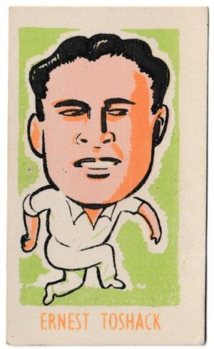 Kiddys - 'Popular Cricketers' (1948) - Ernest Toshack (New South Wales)