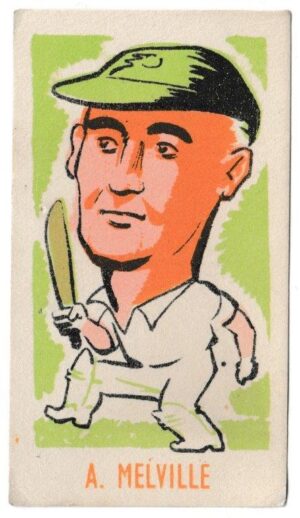 Kiddys - 'Popular Cricketers' (1948) - A. Melville (Transvaal)