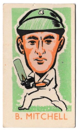 Kiddys - 'Popular Cricketers' (1948) - B. Mitchell (Transvaal)