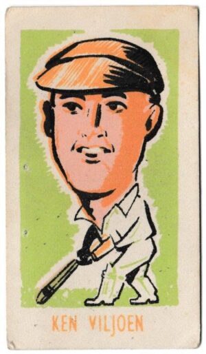 Kiddys - 'Popular Cricketers' (1948) - Ken Viljoen (Transvaal)