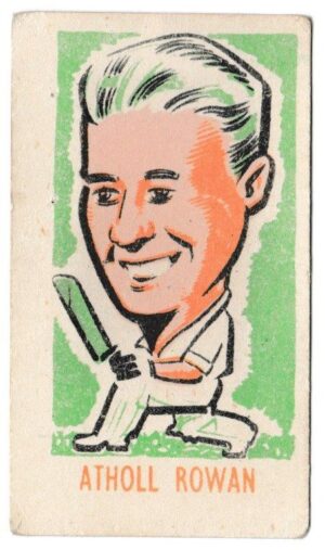Kiddys - 'Popular Cricketers' (1948) - Atholl Rowan (Transvaal)