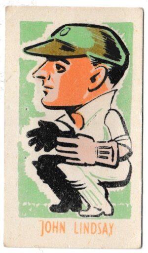 Kiddys - 'Popular Cricketers' (1948) - John Lindsay (Transvaal)