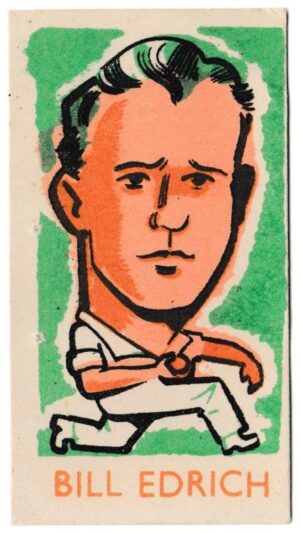 Kiddys - 'Popular Cricketers' (1948) - Bill Edrich (Middlesex)